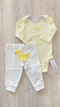 Conjunto Carters - Talle 3 meses - patito