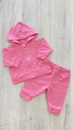 Conjunto Broer - Talle 0/1 mes - rosa