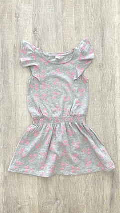 Vestido Yamp - Talle 2 años - Gris cerezas