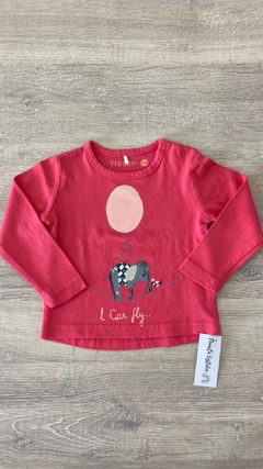 Remera Tibor - Talle 6 meses - rosa