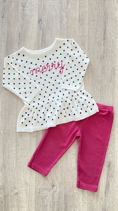 Conjunto Carters - Talle 9 meses - Merry