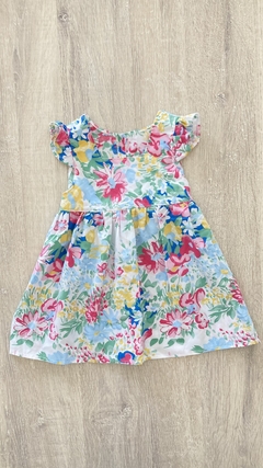 Vestido Mitai - Talle 6/9 meses - flores