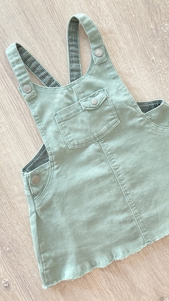 Jumper Zara - Talle 9/12 meses - Jean verde - comprar online