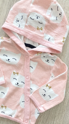 Campera Carters - Talle 3/6 meses - gatitos - comprar online