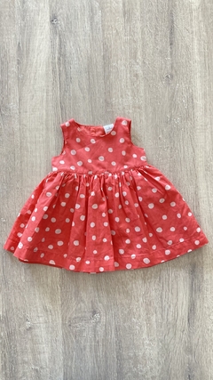 Vestido Carters - Talle 3 meses - lunares