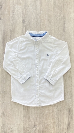 Camisa Hym - Talle 3/4 años - blanca