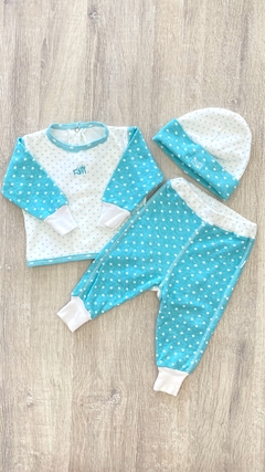 Conjunto Reino Mora - Talle 3 meses