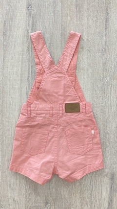 Jardinero Teddy boom - Talle 9/12 meses - Rosa coral - comprar online