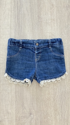 Short jean Mimo - Talle XL (12 meses) - puntilla