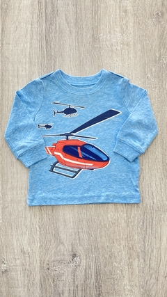 Remera Carters - Talle 3 meses - helicopter