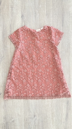 Vestido Zara - Talle 2/3 años - encaje