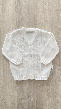 Cardigan Mimo - Talle L (9/12m) - trenza