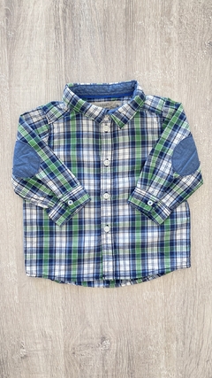 Camisa Hym - Talle 4/6 meses - cuadros