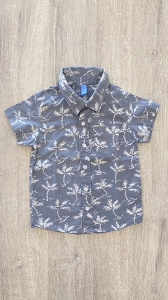 Camisa Boulevard - Talle 18 meses - Palmeras