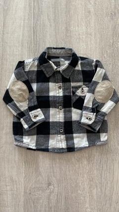 Camisa Mimo - Talle M (6/9m) - franela