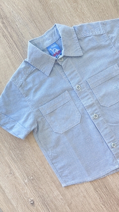 Camisa Grisino - Talle 12 meses - Cuadros - comprar online