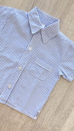 Camisa Clot - Talle 9 meses - Cuadros - comprar online