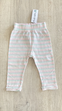 Pantalón Cheeky - Talle 3/6 meses - rayitas