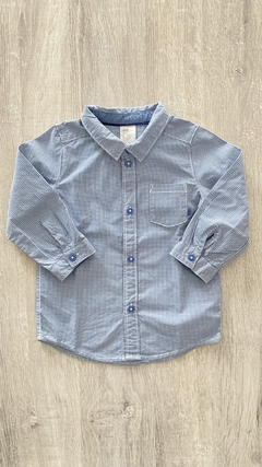 Camisa Hym - Talle 9/12m - cuadrillé