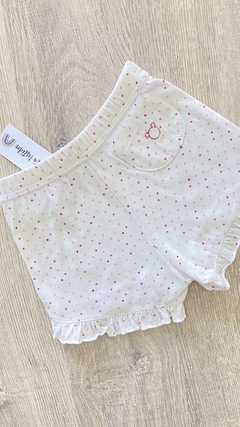 Short Te como a besos - Talle 9 meses - pintitas - comprar online