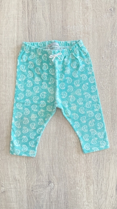 Legging Mimo - Talle M (6/9meses) - aqua