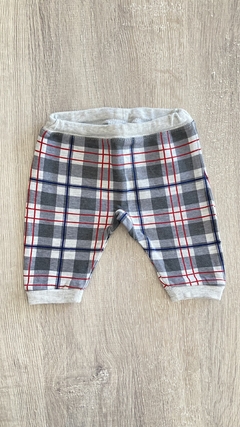 Pantalón Prenatal - Talle 0/1 mes - cuadros