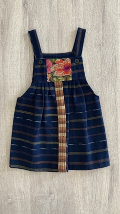 Vestido jumper importado - Talle S - flor