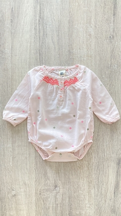 Body Oshkosh - Talle 0/3 meses - bordado