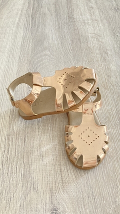 Sandalias Zara - Num 21 - doradas - comprar online