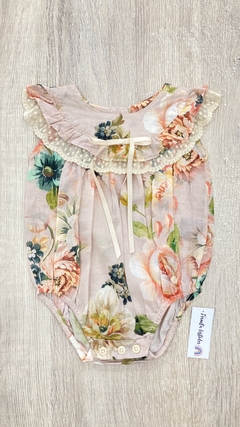 Body blusa Little Akiabara - Talle 9 meses - flores