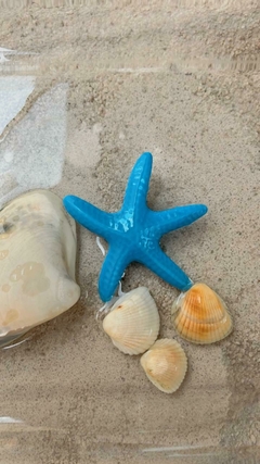 1 presilha feminina estrela do mar resina ou estrela do mar Pregadeira de Cabelo Verão Tendência