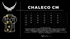 Chaleco CM Black & Niquel - TAURO CUER