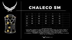 Chaleco SM Black & Niquel on internet
