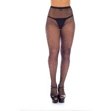 Meia calça arrastão com pedras - comprar online