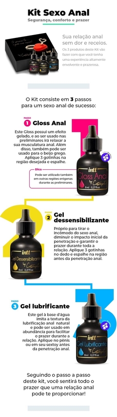 KIT MEU PRIMEIRO ANAL - comprar online