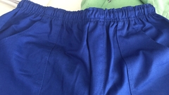 Calça unisex em Brim 100% algodão - Azul Royal - comprar online