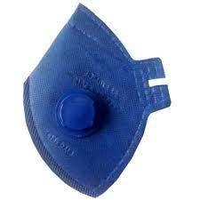 Mascara Descartável Dobrável PFF2 Com Válvula - Azul Royal - comprar online