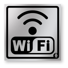 Placa de Sinalização de Wifi - 15x20 - comprar online