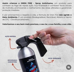 Spray Antichama Oren Fire na internet