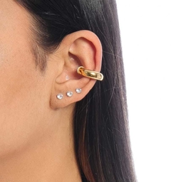 Piercing Fake Tubo no Ouro - Uifemmy Semijoias 