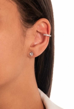 Piercing Fake Zircônias no Ródio Branco na internet