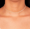 Choker Riviera Zircônias no Ouro