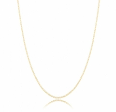 Choker Riviera Zircônias Banho de Ouro 18K - comprar online