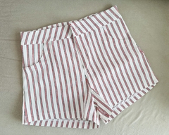 Short rayado talle 36/38