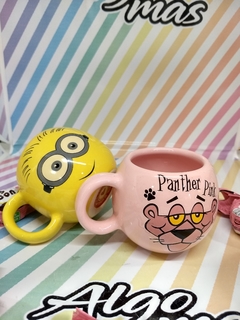 MATE CON AZA PANTHER PINK, MINIONS.