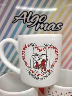 TAZA CERÁMICA DÍA DE LOS ENAMORADOS. - comprar online