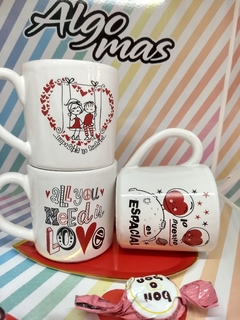 TAZA CERÁMICA DÍA DE LOS ENAMORADOS. en internet