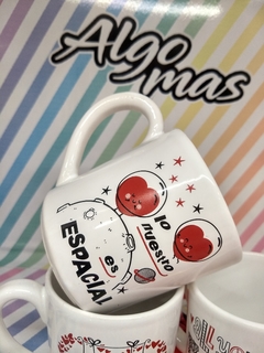 TAZA CERÁMICA DÍA DE LOS ENAMORADOS. - Algo Mas