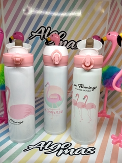 TERMO ACERO FLAMINGO - comprar online