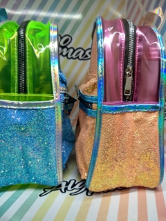 MOCHILAS CON BRILLOS - Algo Mas